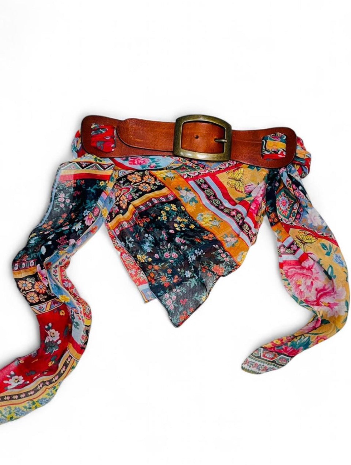 PLEIN SUD sheer silk handkerchief dress